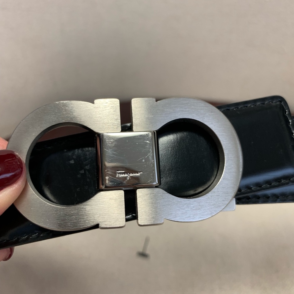 Salvatore Ferragamo Men’s Reversible Belt 32/34